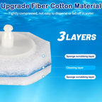 80 Count Disposable Toilet Wand Refills for Toilet Wand, 5X Cleaning Power Scrubber Refill, Bathroom Cleaning Supplies, No Falling Apart, Fresh Fragrance