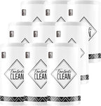 Fantasticlean Microfiber Cleaning Cloth Roll -675 Pack, Tear Away Microfiber Towels, 12" x 12", Reusable, Washable, Ultra Absorbent Dishcloth for Home Supplies, Car, Shop (9 Rolls of White)