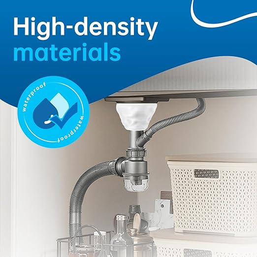 8 Pack White Seal Putty - Grade Waterproof Duct Sealant Clay, Fast Setting Repair Putty for Tight Drain Joints, Wall Cavities, Air Conditioning Pipe Openings & Air Leak Prevention