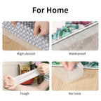 Heavy Duty Double Sided Tape Extra Strong - 1.18inx66FT Clear Mounting Tape for Office Supplies,Wall Decor,Carpet Fix, Home & School Use - Weatherproof, High Adhesive, Mesh Reinforced Tape