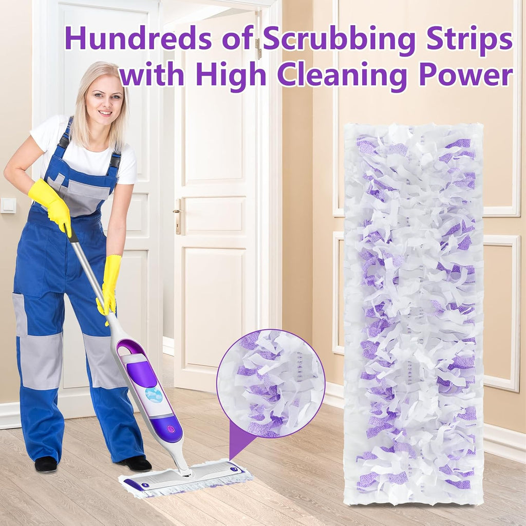 Power Mop Refills for Power Mop Multi-Surface Mop，Power Mop Pads for PowerMop Wood Mop,Compatible with Power Mop，Power Mop Pads Refills for Floor Cleaning,24 Count