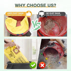 15PCS 5-8 Gallon Wet Dry Vacuum Filter Bags Replacement For Shop Vac Bags, Replace Part Type H #90671 9067100 9067133, Type E #90661 9066100 9066133, VF2004, VHBS VDBS（Yellow）