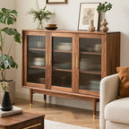 3 Pack 3.75 Inch(96mm) Hole Center Brushed Gold Modern Cabinet Pulls Kitchen Cabinet Handles Kitchen Cabinet Hardware Timeless Drawer Pulls for Dresser Cupboard Wardrobe, B-Gold(3.75x3)