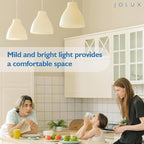 Jolux led Stick Lights for Enclosed Fixture,Led bulbs100 Watt Equivalent,6500K True White,1500 LM,E26 Medium Screw Base,High Lumen Light Bulb,Non-Dimmable, 6 Count (Pack of 1)………