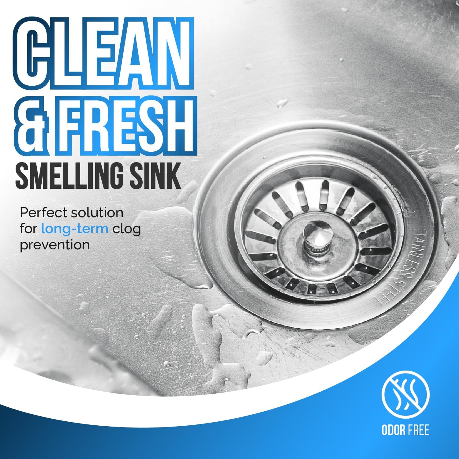 Foam Drain Cleaner - Foam Sink Cleaner In a Can - Drain Hair Clog Remover For Bathroom Sink - Cleaning Accessories - Bathroom Cleaning Supplies