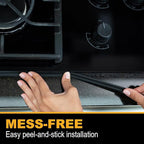 InstaTrim The Original Flexible Trim - 50ft Grey 3/4" Wide Caulk Tape - Adhesive Trim with Many Uses Including Caulking for Bathtubs, Sinks, Counters, Tile, Floors - Made in USA