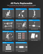 ASAHOM Permanent Outdoor Lights Pro S108F, 400FT with 288 RGBCW LEDs, WLED Integration, AI Lighting, 30000 Lighting Effect Combinations, IP67 Waterproof for Halloween Christmas Daily Decor, White