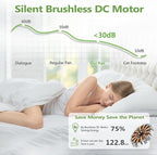 52 Inch Ceiling Fans with Lights and Remote, Dimmable 3 Blade Wood Outdoor Ceiling Fan Outdoor Fans for Patios Low Profile Modern Ceiling Fan with Light for Living Room Indoor Matte Black