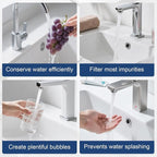 116711 Faucet Aerator Water Flow Restrictor,1.5 Gpm Aerator Inserts Replacement Parts for Moen Bathroom Kitchen Sink,2 pcs