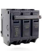 30 Amp Breaker 3 Pole Plug-in Mount Type THQL32030 Feeder Molded Case Circuit Breaker 120/240V AC, Compatible with GE Thick Series and Q-Line Series Load Centers