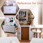 GSCIT Club Silver Edge Banding, 1/2 Inch x 25ft Aluminum Brushed Edge Banding PVC Edge Trim for Cabinet Repair Furniture