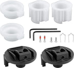 116653 Shower Faucet Handle Adapter Kit Replacement for Moen Posi-Temp Handles, Replacement Parts Compatible with Moen Single Handle Tub/Shower Faucet Valve Cartridge