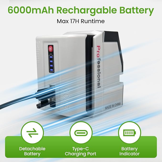 Laser Level Self Leveling, 100Ft Rechargeable Dual Modules Line Laser, Lazer Leveler Tool for Picture Hanging with Brightness Adjustment, Magnetic Bracket Carrying Case Battery Included