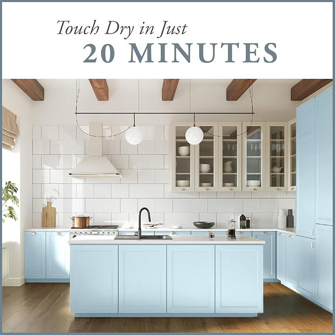 AMY HOWARD AT HOME Chalk-Based One Step Paint for Furniture, Cabinetry, Decor, Finish, and More | No Stripping, Sanding, or Priming | Ultra-Light Base | 16 Ounce | Nottoway