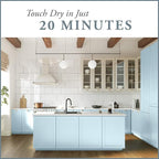 AMY HOWARD AT HOME Chalk-Based One Step Paint for Furniture, Cabinetry, Decor, Finish, and More | No Stripping, Sanding, or Priming | Ultra-Light Base | 16 Ounce | Nottoway