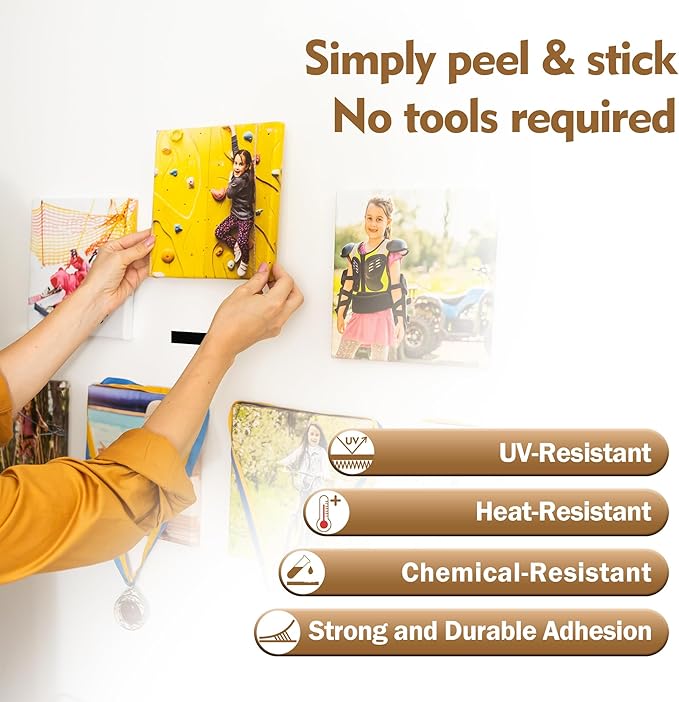 3M Dual Lock SJ3560 2"x 4" 6PCS Clear Reclosable Fastener Heavy Duty Interlocking Tape Mushroom Shaped Sticky Hook Lock Mounting Tape for EZ Pass Holder Indoor Outdoor Use