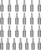 HPHOPE T15 Screwdriver Bit Set, Torx Bits T15, 1/4" Hexagon Bit (Length: 1", 25 Pack)