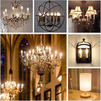 E12 Dimmable LED Bulb 6W Candelabra Bulbs 60 Watt E12 Light Bulbs 2700K Warm White Frosted Chandelier Light Bulbs for Vanity, Bent Tip Small Base Type b Bulbs, 6 Pack