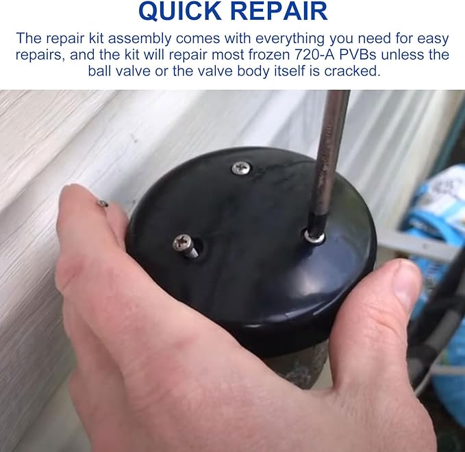 Pressure Vacuum Breaker Repair Kit and Bonnet Repair Kit, RK1-720A for Zurn Wilkins 1/2”, 3/4”, and 1”Pressure Vacuum Breaker