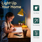 ALAMPEVER E26 LED Bulb 60 Watt, B11 Chandelier Light Bulbs, 2700K Soft White Candelabra LED Bulbs, 12 Pack Candle Light Bulbs