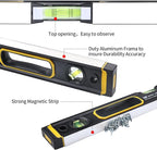 40'' Magnetic Bubble Level, 40 inch, with 180°/45°/90° Angles 800MM Level-1000mm