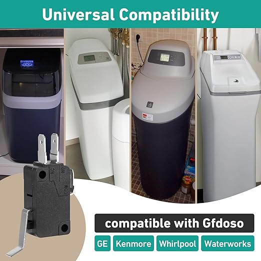 7305150 Water Softener Rotor Position Switch Replacement for GE Kenmore Softener 7030705 7030713 9001800 WS21X10003 Models(Black)