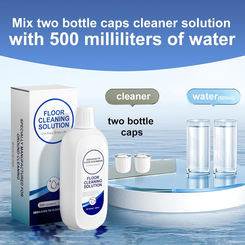 Compatible with Tineco Cleaning Solution Original flavor Scent Floor Cleaning Solution, Suitable for All Robot Vacuum Cleaners and Wireless Wet Dry Dual-Use Vacuum Cleaners (2 Bottle, Original)