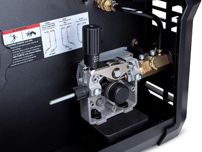 Eastwood Elite MP140i Multi Process Welder | All in One Powerful 110V Inverter Portable Welding Machine | MIG TIG Stick Compatible with Built-in Spot Weld Timer | Perfect DIY Home Garage Spot Welder