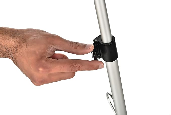 AdirPro Digital Distance Measuring Wheel - Large Digital LCD Display - 12 Commercial Grade Feet-Inch - Free Carrying Bag