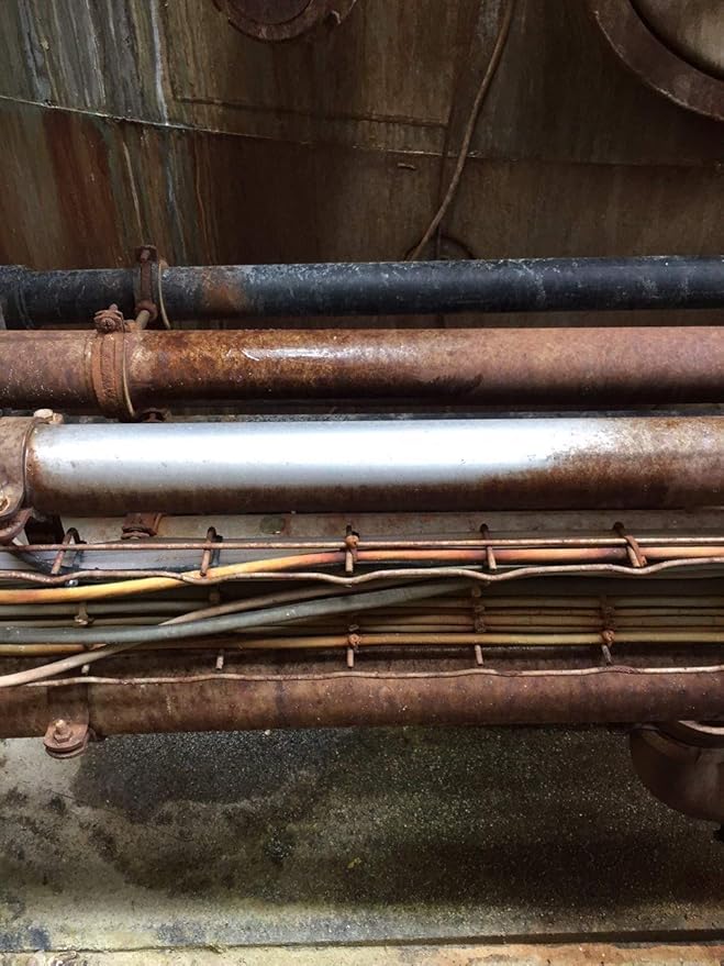 Heavy-Duty Industrial Use Rust Stain Remover for Metal Surfaces Including Stainless Steel. Metal Cleaner Gel Needs No Scrubbing, Simply Apply and Rinse off (8.5 oz)