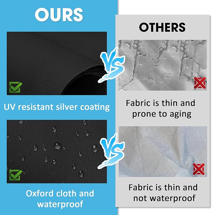 Ericlin 2Pack Washer and Dryer Covers,Top Load Washing Machine Cover Laundry Dryer Protect Cover Dustproof Waterproof Zipper Design for Easy Use Fit for Most Front-loading Machine(W29D28H43in) (Grey)