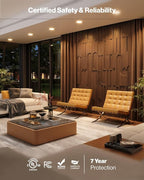 Sunco 24 Pack 6 Inch LED Recessed Light Retrofit, Can Lights for Ceiling, 1700 LM High Brightness, Selectable CCT 2700K/3000K/4000K/5000K/6000K, 17W=120W, Dimmable, Baffle Trim, Damp Rated UL