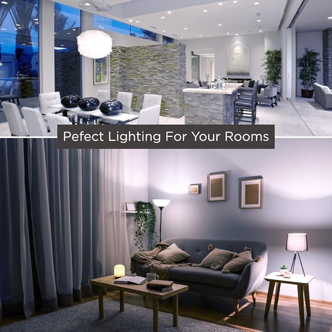 GoodBulb LED A21 3-Way Light Bulbs 5/9.5/16 Watt (40/60/120 Watt Equivalent) E26 Base Daylight 5000K EcoSmart Lights High Output 450/800/1600 Lumens 2 Pack