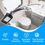 XHEIN 36398 RV Toilet Automatic Flush Controller Fit for Thetford Tecma Silence Plus Toilet