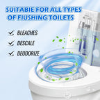 Automatic Toilet Bowl Cleaner Tablets-Fresh Scent,Long-Lasting Cleaning Effectively removes stains and limescale; Releases fresh fragrance for a pleasant bathroom experience，cleaning with flush Easy