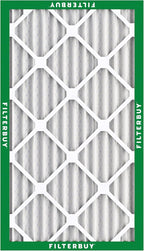 Filterbuy 12x24x2 Air Filter MERV 8 (MPR 700) Dust Defense Replacement (6-Pack), Electrostatic Pleated HVAC AC Furnace Filters, Made in USA (Actual Size: 11.38 x 23.38 x 1.75)