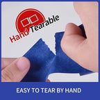 ADHES Blue Painters Tape,Blue Tape,Masking Tape for Painting,Paint Tape,Anti uv,no Residue Outdoor 1.88 inch x 60 Yard