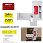 Generator Interlock Kit for Siemens or Murray 150 or 200 Amp Panels, 7/8-1 1/4 Inch Spacing Between Main and Branch Breaker