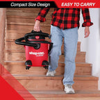 Shop-Vac 5 Gallon 4.5 Peak HP Wet/Dry Vacuum, Portable Heavy-Duty Shop Vacuum 3 in 1 Function with Attachments for House, Garage, Car & Workshop, 5971536