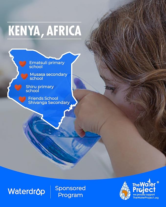 Waterdrop 7012333 Ice Maker Water Filter, Replacement for Sub-Zero 7012333/7042803, UC-15, UC-15IP Ice Maker Water Filter, Manitowoc K00374 K00374001