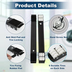 Heavy Duty Extendable Appliance Rollers Mobile Washing Machine Base,Furniture Dolly Mobile Roller,Fridge Stand Moving Cart Appliance Wheels for Washing Machines,Dryers, Refrigerators (White)