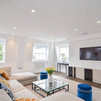 8 Inch LED Recessed Light with Junction Box, 8Pack Ultra Thin LED Recessed Lighting.6000K Daylight, No Dimmable,18W 8" Recessed Ceiling Canless Wafer Downlight.Slim Can-Killer Lights,CRI80+