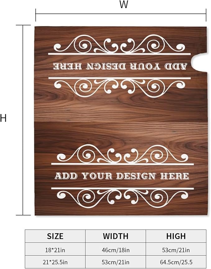 Custom Personalized Mailbox Covers Add Photo Picture Family Name House Address Text Magnetic Mail Cover for Home Garden Yard-11