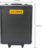 Campfun 899PCS Tool Set, Household Tool Kit with Rolling Tool Box, Complete Tool Box Set Hand Tool Set with Tool Box, Mechanic Tool Set Rolling Tool Set for Home/Auto Repair Tool Set, Black