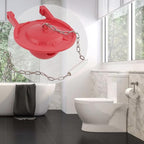 Hibbent Large 3-Inch Toilet Flapper Replacement Compatible with TOTO flapper Model G-Max, THU138S, THU175S and THU331S- Oversized Sealing and Easy to Install