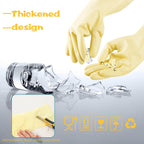 36 Pair Reusable Household Gloves Long Rubber Dishwashing Gloves Kitchen Cleaning for Dishes Clean Gardening