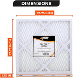 Tiger Tough 24x24x2 MERV 8 MPR 600-800 Air Filter, High-Performance AC Furnace & HVAC Filter, 8-Pack