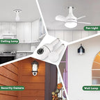 Light Socket Extender,E26 to E26 Medium Screw Light Bulb Socket Extensions,Light Bulb Camera Extensions,Recessed Socket 2-2/3" Extension Adapter