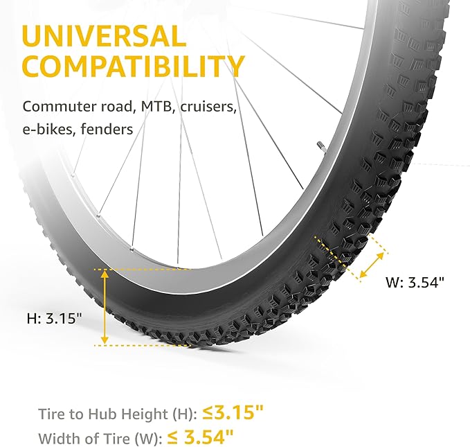 monTEK Swivel Bike Wall Mount – 4 Pack Garage Bike Hanger & Space-Saving Vertical Bike Rack for Garage & Apartment, Sturdy Bike Storage Hook Holds 66 lbs, Easy Installation & Scratch-Proof Design
