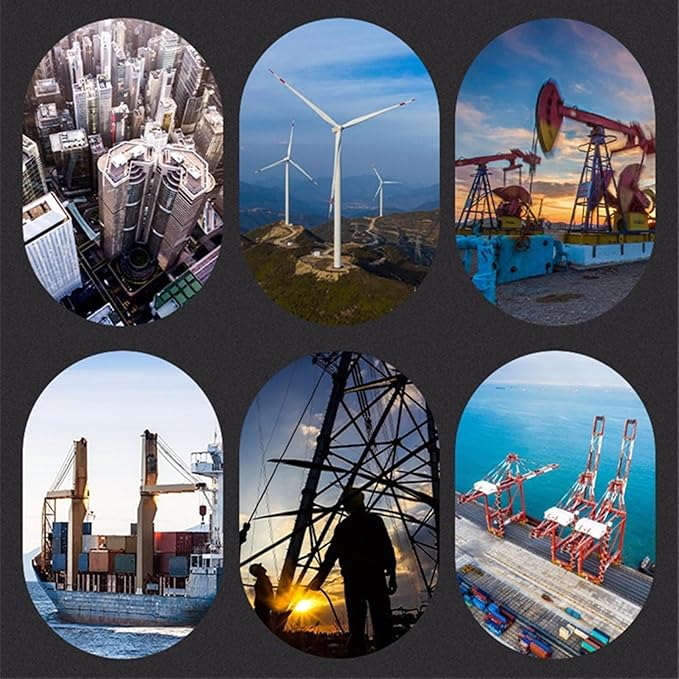 70 Pcs Black Carbon Steel Pipe Plug Fitting, 5 Sizes 1/8" 1/4" 3/8" 1/2" 3/4" NPT Male Internal Hex Thread Socket Pipe Plug Fitting Assortment Kit